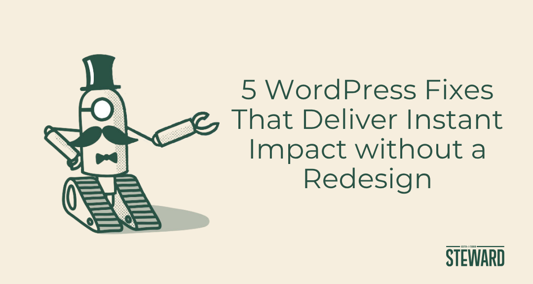 5 WP fixes