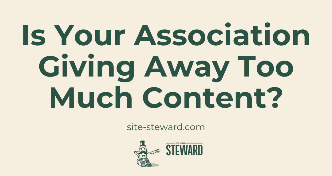 steward giving away content