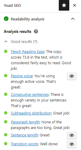 SEO example