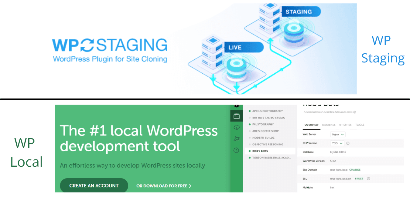 Staging Area Tools