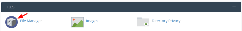 CPanel file manager